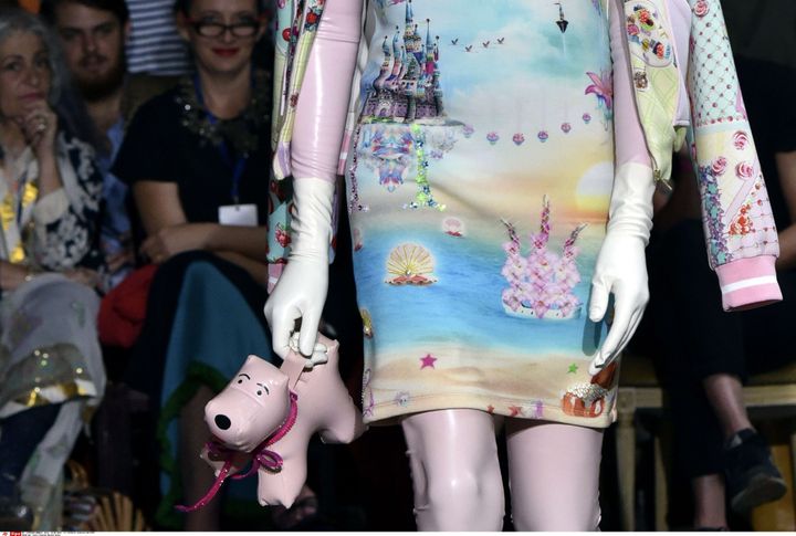 Manish Arora printemps-été 2017, à Paris
 ( Zacharie Scheurer/AP/SIPA)