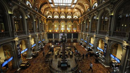 La Bourse de Madrid, le 15 novembre 2011. (CRISTINA QUICLER / AFP)