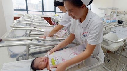 2016: la Chine n'a jamais enregistré autant de naissances... (AFP/ Pei qiang)