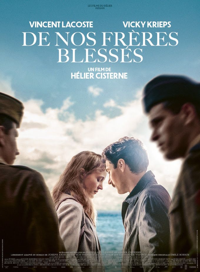 L'affiche de&nbsp;"De nos frères blessés" d'Hélier Cisterne (2022). (DIAPHANA DISTRIBUTION)