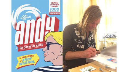 ANDY, LE PRODUIT CULTUREL DU XXE SIECLE (TYPEX, CASTERMAN / PHOTO JC OGIER)