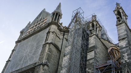 La cathédrale Notre-Dame de Paris, le 14 octobre 2019.&nbsp;&nbsp; (DENIS MEYER / HANS LUCAS)