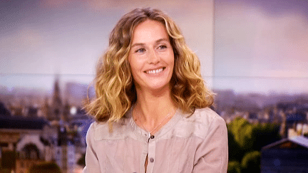 Cécile De France invitée de France 2 pour  "La belle saison" le dernier film de Catherine Corsini
 (France 2 / Culturebox)