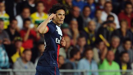 Cavani déjà décisif (JEAN-SEBASTIEN EVRARD / AFP)