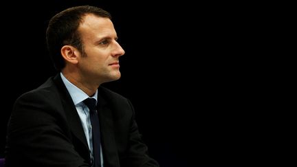 Emmanuel Macron, ancien ministre de l'Economie, et candidat à l'élection présidentielle, à Deauville (Calvados), le 2 décembre 2016. (CHARLY TRIBALLEAU / AFP)