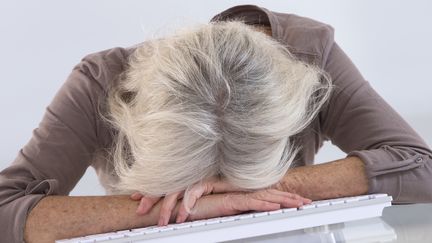 Les Français sont de plus en plus fatigués. Photo d'illustration (CHASSENET / BSIP / AFP)