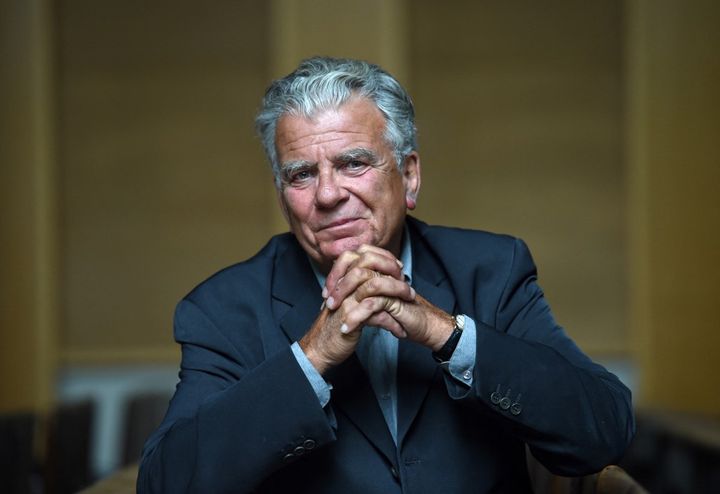 Olivier Duhamel, à Sciences Po Paris, le 19 mai 2016.&nbsp; (STEPHANE DE SAKUTIN / AFP)