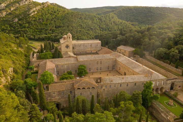 &nbsp;L'abbaye de Fontfroide dans l'Aude. (Yann Monel)