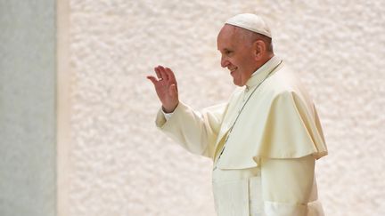 Le pape François au Vatican, le 15 juin 2018. (ANDREAS SOLARO / AFP)