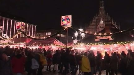 Marché de Noël de Nuremberg, en Allemagne. (FRANCE 2)