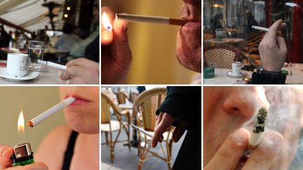 Selon le dernier barom&egrave;tre sant&eacute; de l'Inpes, les Fran&ccedil;ais fumaient 13,6 cigarettes par jour en 2010 contre 15,1 en 2005. (SIPA / AFP / MAXPPP)