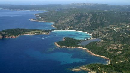 La baie de Rondinara à&nbsp;à Bonifacio. (MAXPPP)