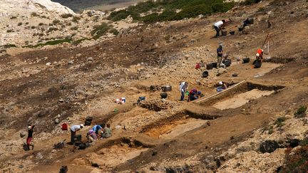 &nbsp; (Recherches archéologiques en Grèce - photo prétexte © Sipa Press)