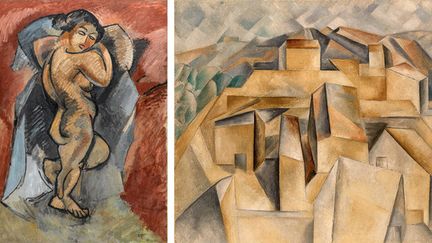 Cubisme : "La femme à la guitare" de Georges Braque