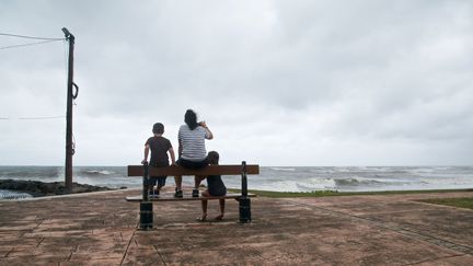 En Guadeloupe, avant l'arrivée de Maria. (CEDRICK ISHAM CALVADOS / AFP)