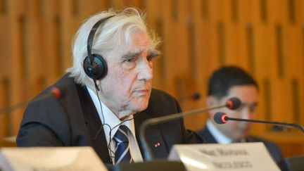 Jean Malaurie lors d'une conférence à l'UNESCO en juin 2015.
 (Harsin / Sipa)