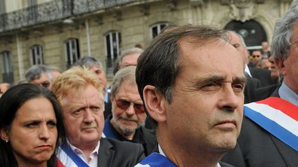 &nbsp; (Robert Ménard, maire de Béziers, dans le collimateur de la justice pour du fichage d'élèves selon leur religion © maxPPP)