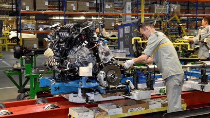 L'usine Renault à Moscou (Russie). (ALEXANDER NEMENOV / AFP)