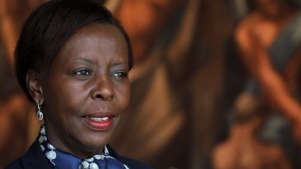 Louise Mushikiwabo : une Rwandaise élue présidente de la Francophonie le 12 ;octobre 2018
 (Ludovic MARIN / AFP)