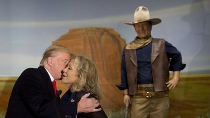 &nbsp; (John Wayne aurait-il soutenu Donald Trump ? © Jae C. Hong/AP/SIPA)