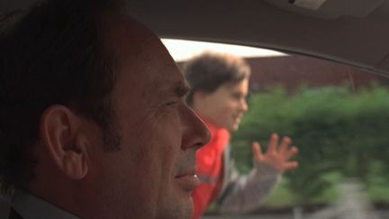 Olivier Gourmet et Charles Merienne dans "Terre Battue"
 (Les Films Velvet)