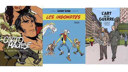 Pas tout à fait les mêmes et pourtant pas vraiment autres. (BASTIEN VIVES, CASTERMAN / BLUTCH, LUCKY COMICS / FLOC'H, BLAKE ET MORTIMER)