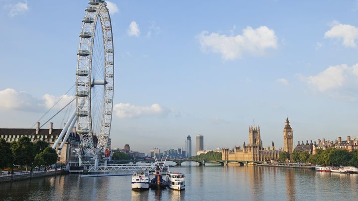 Le London Eye au coeur de la South Bank, sur la rive sud de la Tamise, le 18 octobre 2012. (EURASIA PRESS / PHOTONONSTOP / AFP)