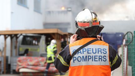 Illustration : un préavis de grève illimité déposé chez les pompiers de Haute-Loire.&nbsp; (JEAN-MARC LOOS / MAXPPP)