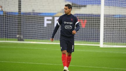 Wissam Ben Yedder, le 11 novembre, au Stade de France, à Paris.  (CHRISTOPHE SAIDI/SIPA)