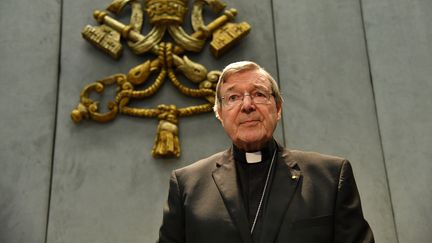 Le cardinal australien George Pell, le 29 juin 2017 au Vatican. (ALBERTO PIZZOLI / AFP)