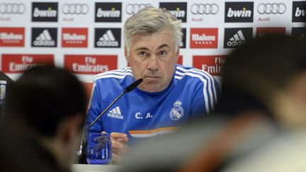 L'entraîneur du Real Madrid, Carlo Ancelotti