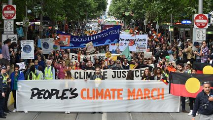 A Melbourne, l'Australie donne le coup d'envoi des marches pour le climat