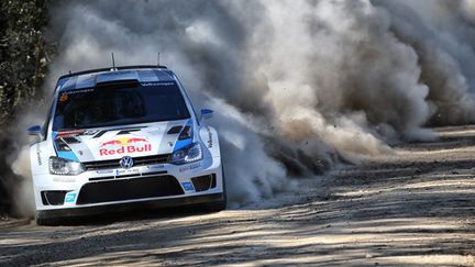 Sébastien Ogier dans sa Polo-WRC (FRANCOIS BAUDIN / AUSTRAL)