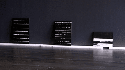 Toiles de Pierre Soulages en pré-accrochage
 (France3/culturebox)