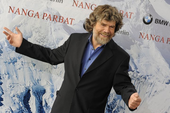 Reinhold Messner à l'avant-première du film "Nanga Parbat", à Berlin, le 30 mars 2009. (RAINER JENSEN / DPA / AFP)