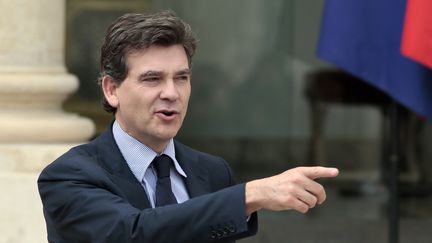 Le ministre du Redressement productif Arnaud Montebourg, a fix&eacute; au 25 octobre la r&eacute;union entre les syndicats de PSA, la direction et l'Etat. (JACQUES DEMARTHON / AFP)