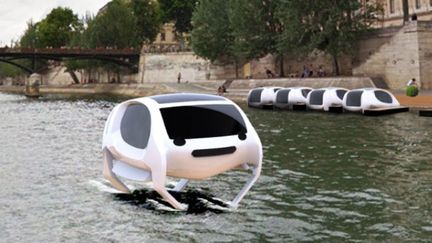 Projet du Seabubbles d'Alain Thebault (Seabubbles)