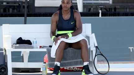 Serena Williams n'a pas brillé à Lexington (DYLAN BUELL / GETTY IMAGES NORTH AMERICA)