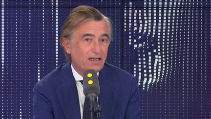 Philippe Douste-Blazy, sur franceinfo, dimanche 29 septembre. (FRANCEINFO / RADIOFRANCE)