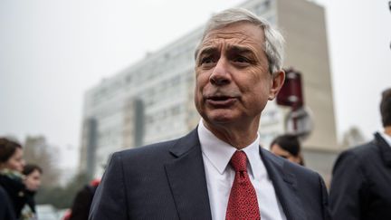 Le pr&eacute;sident PS de l'Assembl&eacute;e nationale, Claude Bartolone, le 19 novembre 2014 &agrave; Bondy (Seine-Saint-Denis). (MAXPPP)