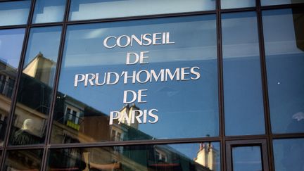 Le conseil des prud'hommes de Paris, le 7 avril 2021. (MARTIN NODA / HANS LUCAS / VIA AFP)