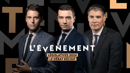 Législatives 2024, le débat décisif. Avec Gabriel Attal, Jordan Bardella et Olivier Faure (L'EVENEMENT / FRANCE 2)