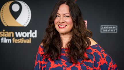 L'actrice Shannon Lee à l'Asian World Film Festival à Los Angeles, le 1er novembre 2021. (EMMA MCINTYRE / GETTY IMAGES NORTH AMERICA VIA AFP)