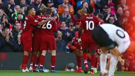 Liverpool a vaincu Fulham 2-0 (GEOFF CADDICK / AFP)