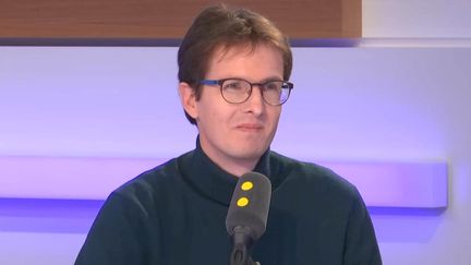 Stéphane Gigandet, fondateur d'Open Food Facts, invité de franceinfo mardi 22 janvier 2019.&nbsp; (FRANCEINFO / RADIOFRANCE)