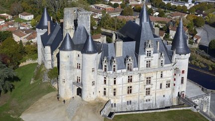 Le film&nbsp;"Les Secrets du château"a été&nbsp;tourné en avril 2019 en partie au château de La&nbsp;Rochefoucauld&nbsp;en&nbsp;Charente.&nbsp; (CHICUREL ARNAUD / HEMIS.FR / HEMIS.FR)