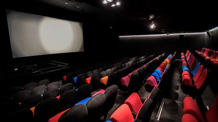 Le cinéma Majestic Passy (Paris 16) exploité par Sophie Dulac, va d'ores et déjà modifier sa programmation. (STEPHANE DE SAKUTIN / AFP)