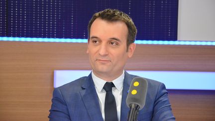 Florian Philippot,&nbsp;vice-président du Front national. (RADIO FRANCE / JEAN-CHRISTOPHE BOURDILLAT)