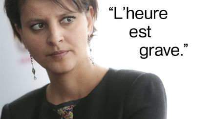 La porte-parole du gouvernement, Najat Vallaud-Belkacem. (MAXPPP)