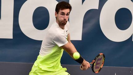 &nbsp; (Quentin Halys, 18 ans, 296e joueur mondial, affronte ce mardi sur le court Philippe-Chatrier Rafael Nadal au 1er tour de Roland-Garros © MaxPPP)